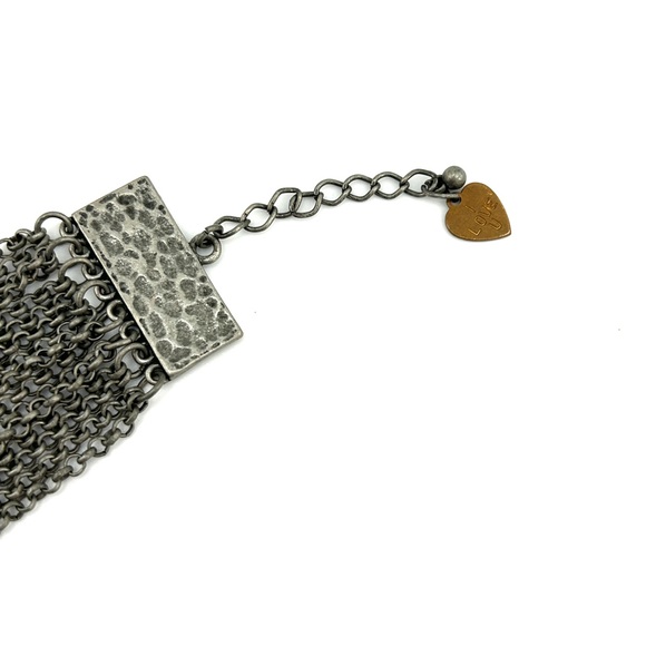 VINTAGE antique chain California pin bracelet - Picture 6 of 8